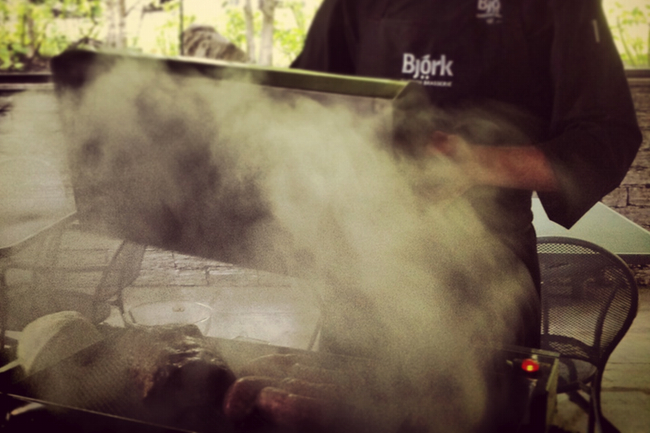 Bjork Show Cooking